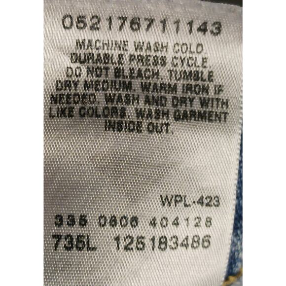 Levis 515 Bootcut Womens 10M 30Wx27L Faded Blue Denim Jeans - Picture 9 of 9